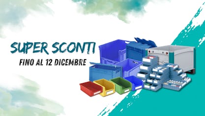 Black Friday Prolungato: BITO ITALIA estende gli sconti su cassette e contenitori professionali fino al 12 dicembre