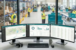 realtime inzicht waar bakken zich bevinden