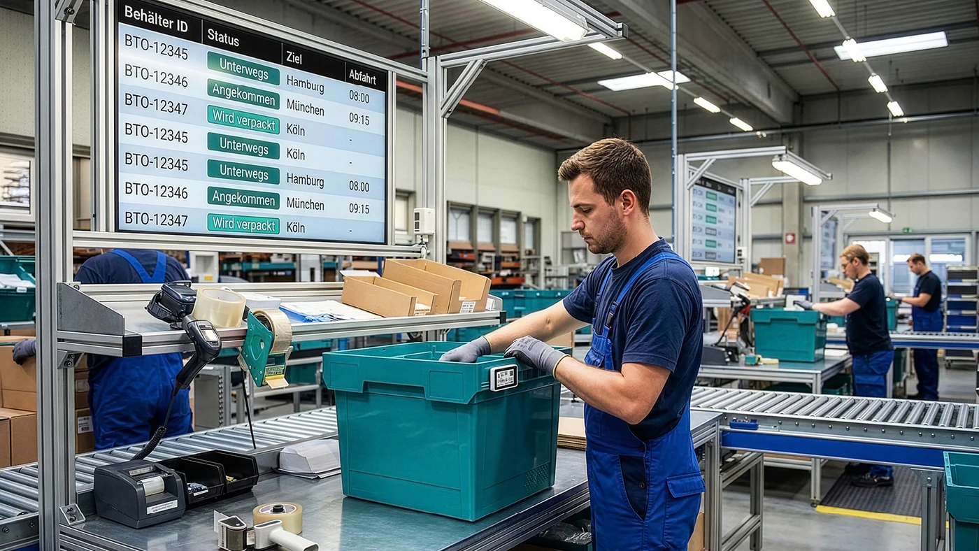 Voorraad in magazijn digitaliseren