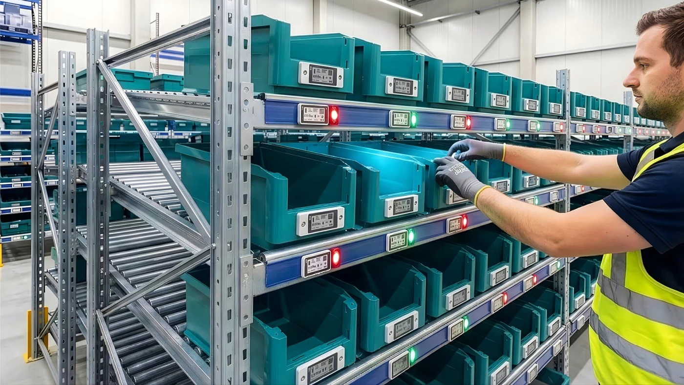 KANBAN aanvoer onderdelen digitaliseren