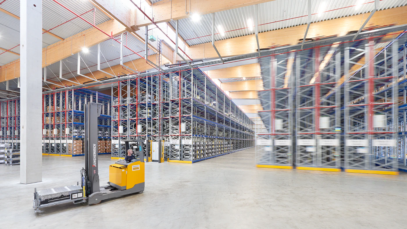 mobiele geautomatiseede palletstelling