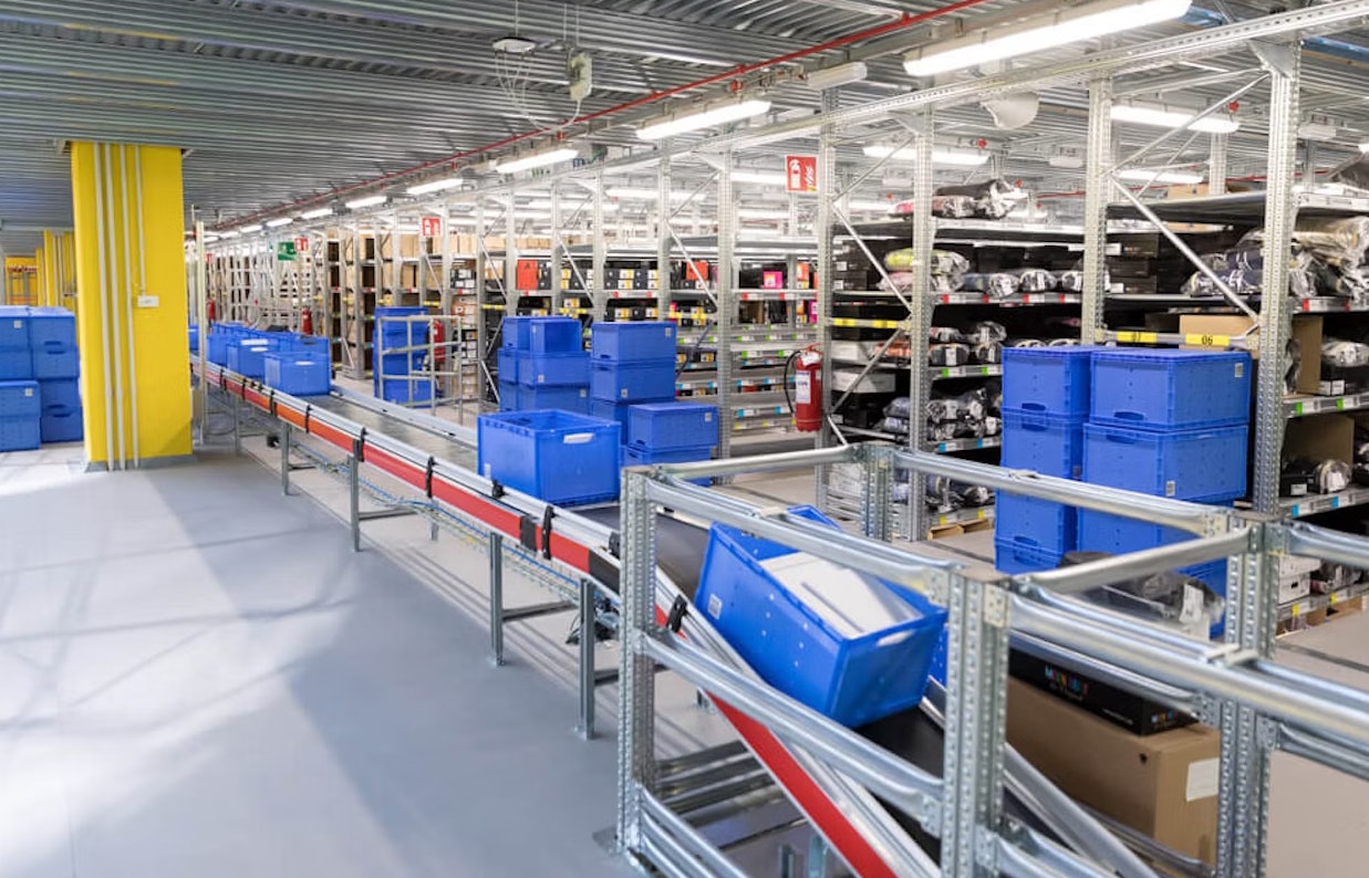 Kunststof Eurobak voor automatisch magazijn