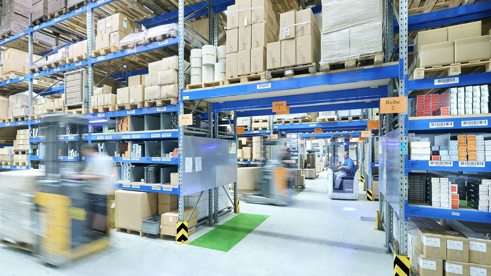 BITO Palettenregal mit Durchfahrt