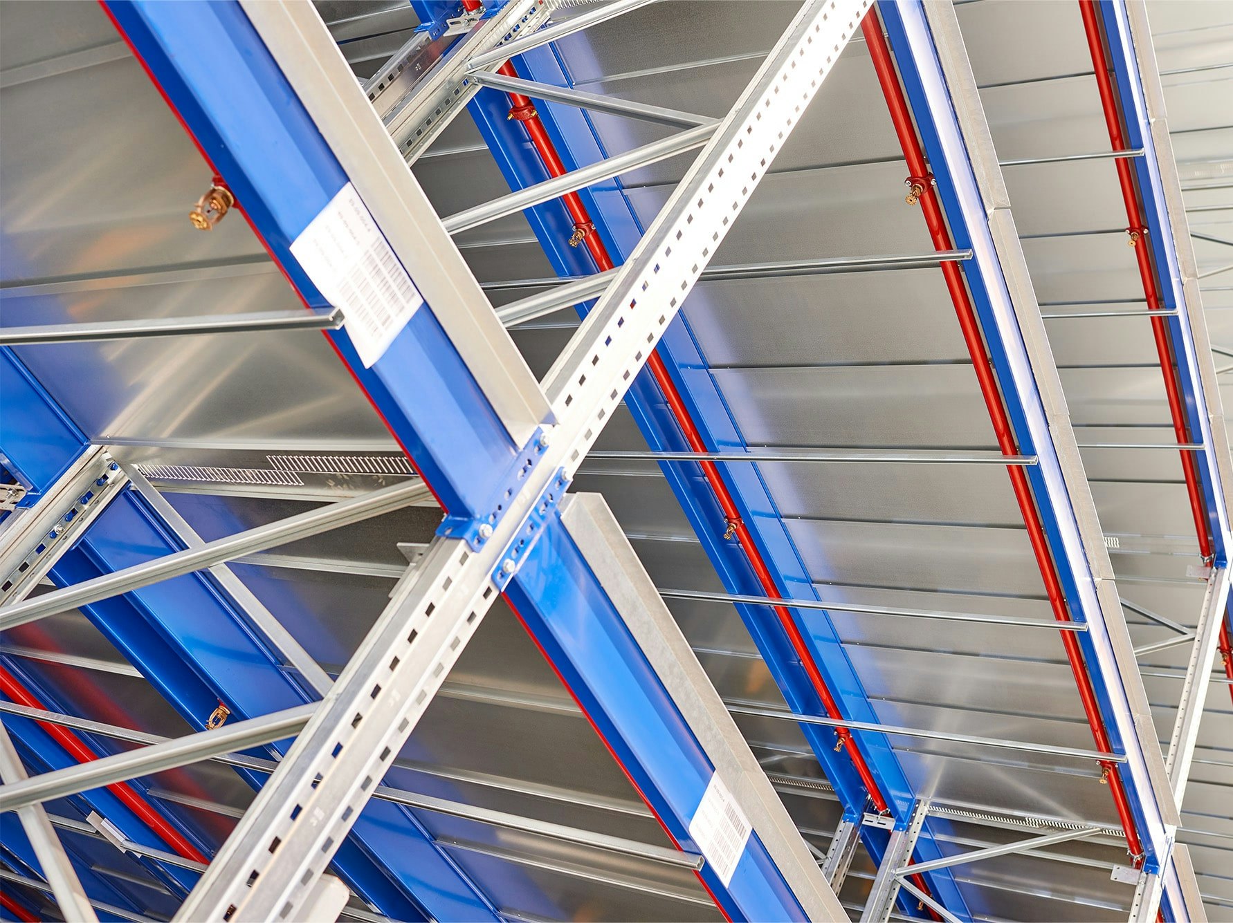 BITO Palettenregal mit Feuerlöschanlage