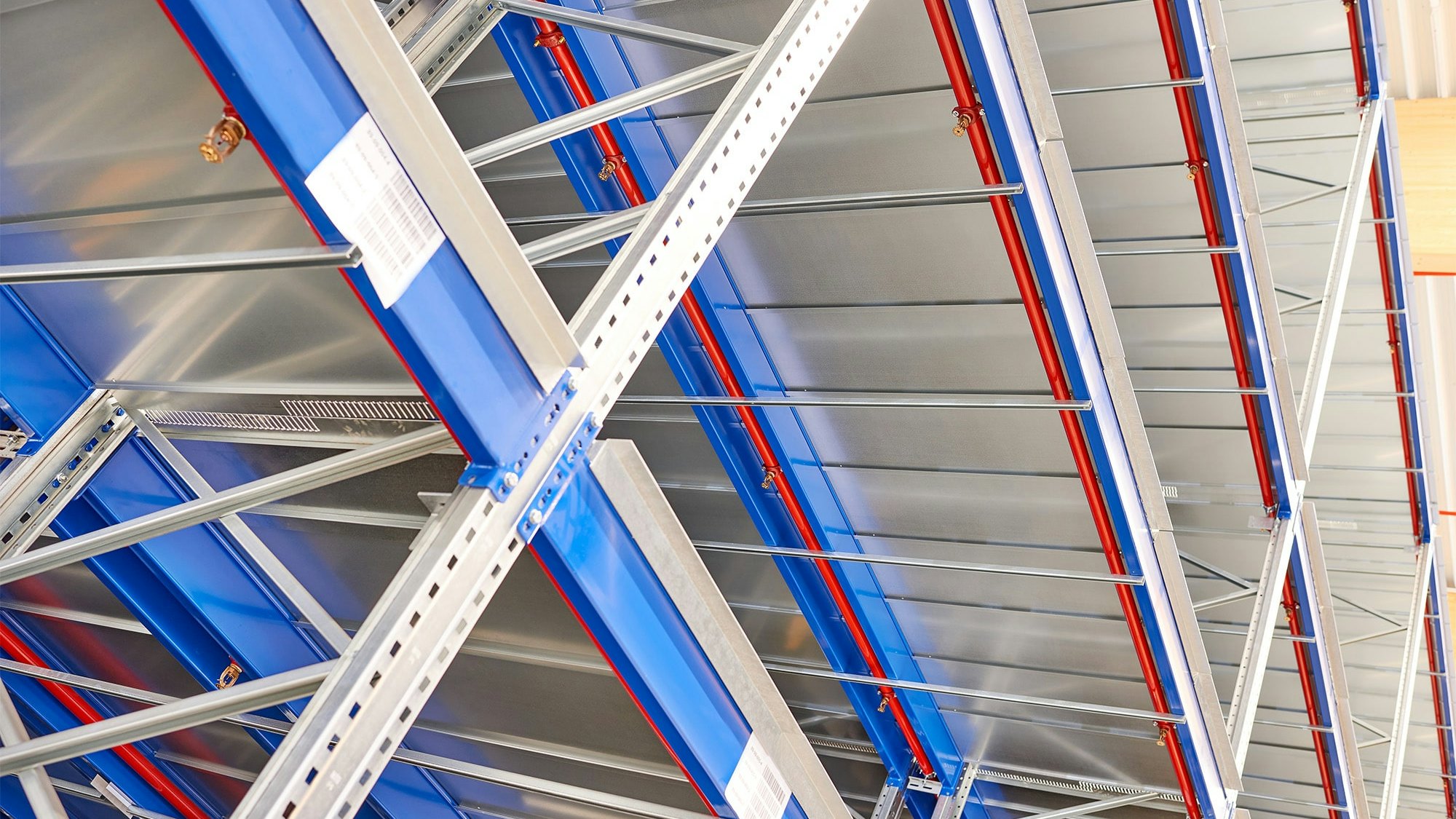 BITO Palettenregal mit Feuerlöschanlage