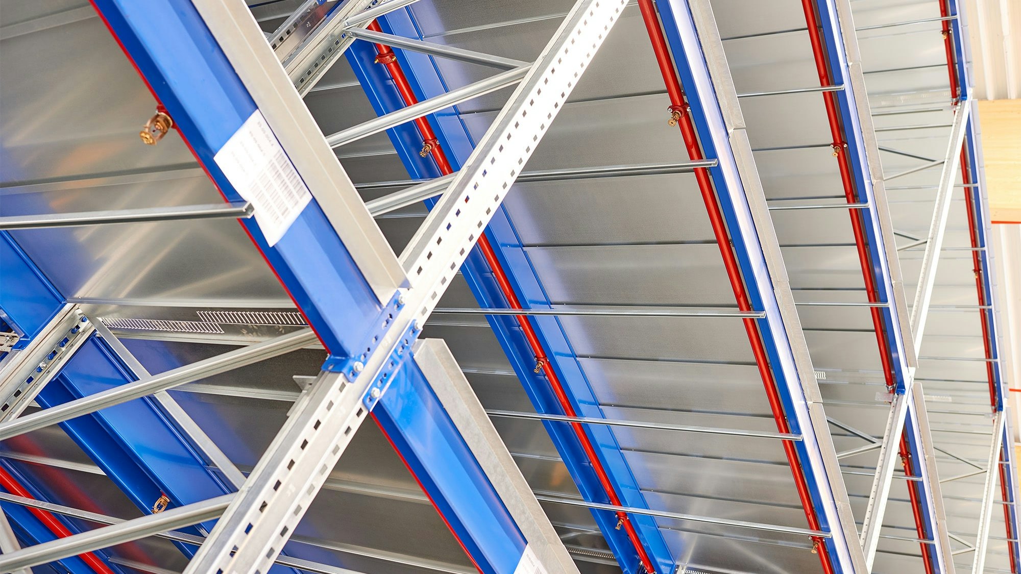 BITO Palettenregal mit Feuerlöschanlage