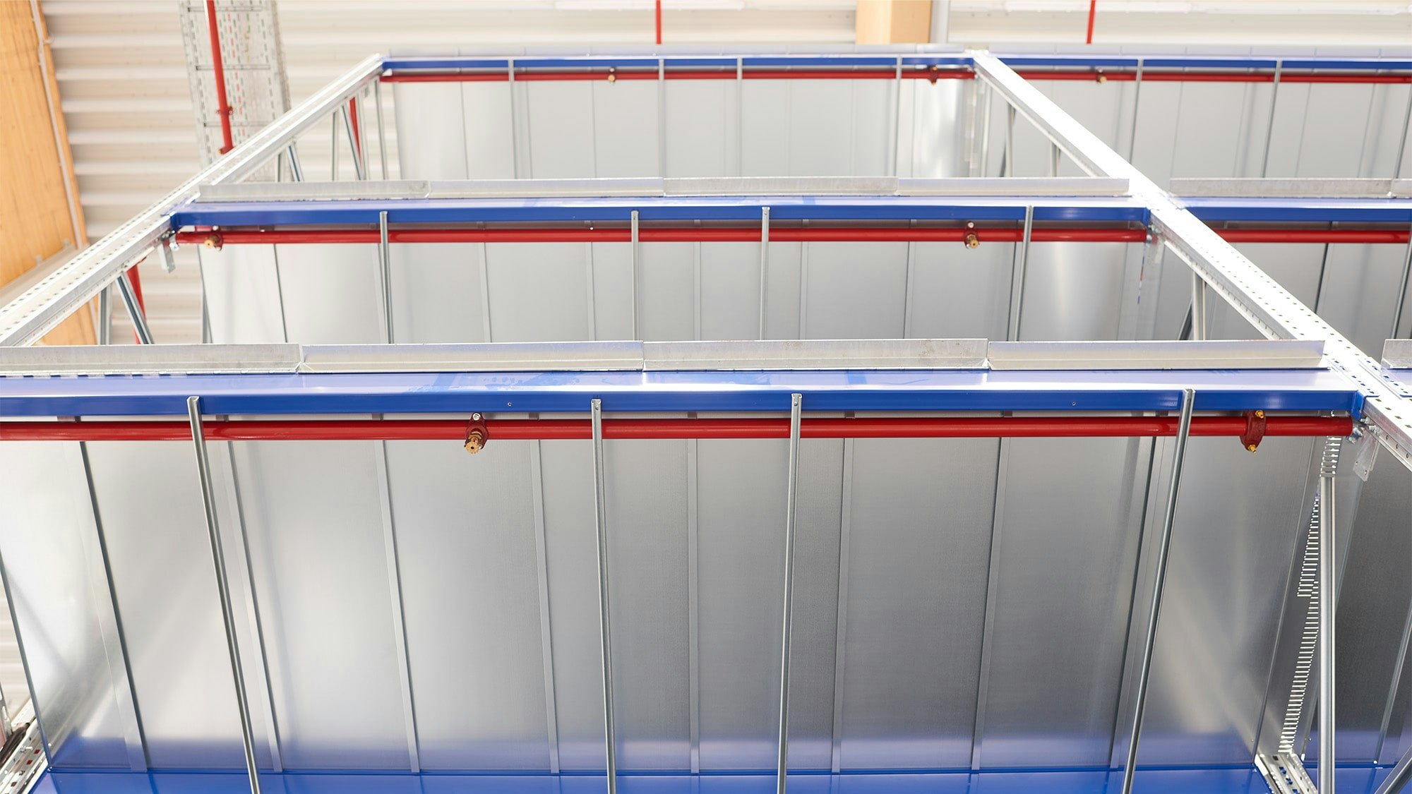 BITO Palettenregal mit Feuerlöschanlage