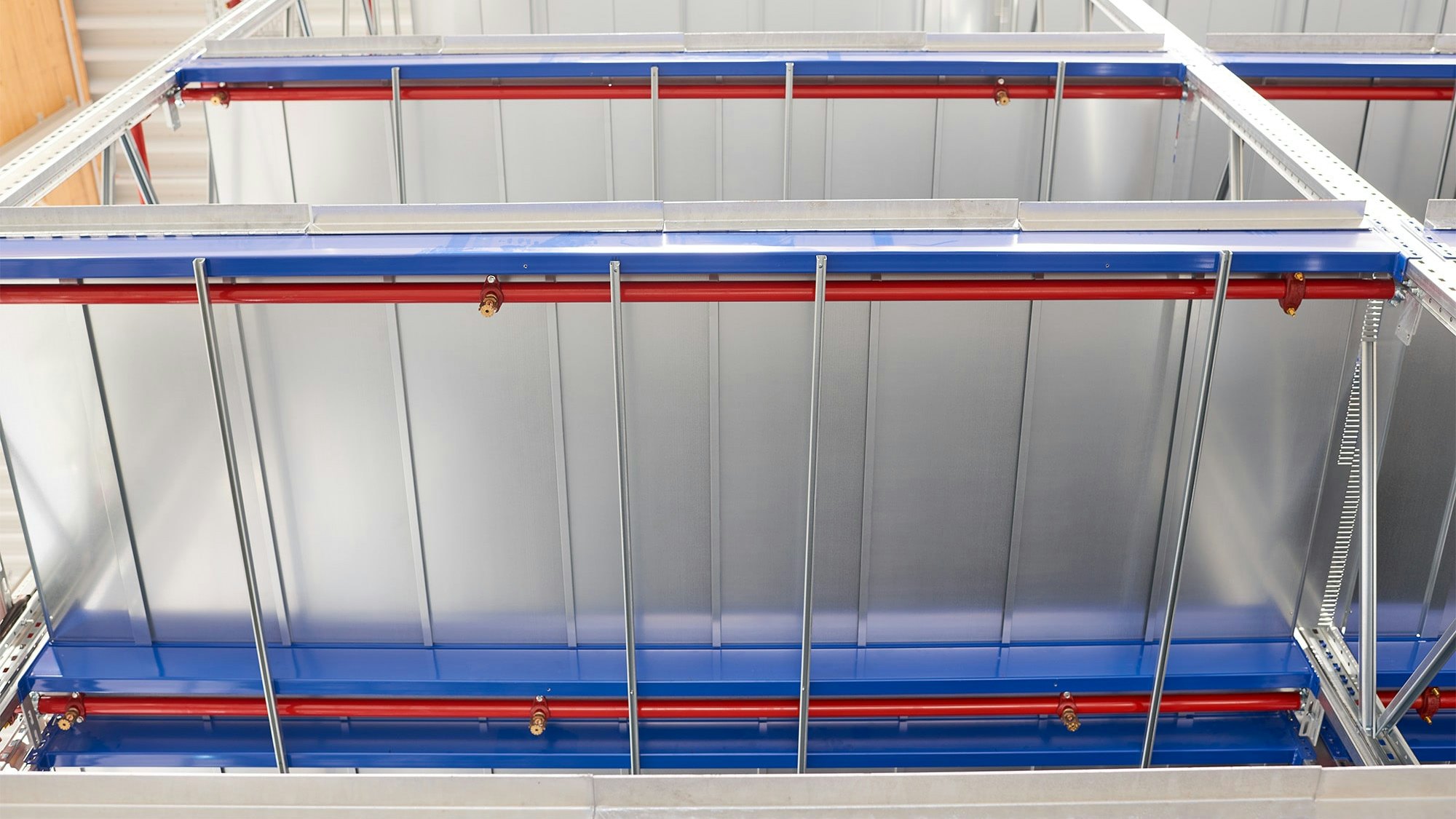 BITO Palettenregal mit Feuerlöschanlage