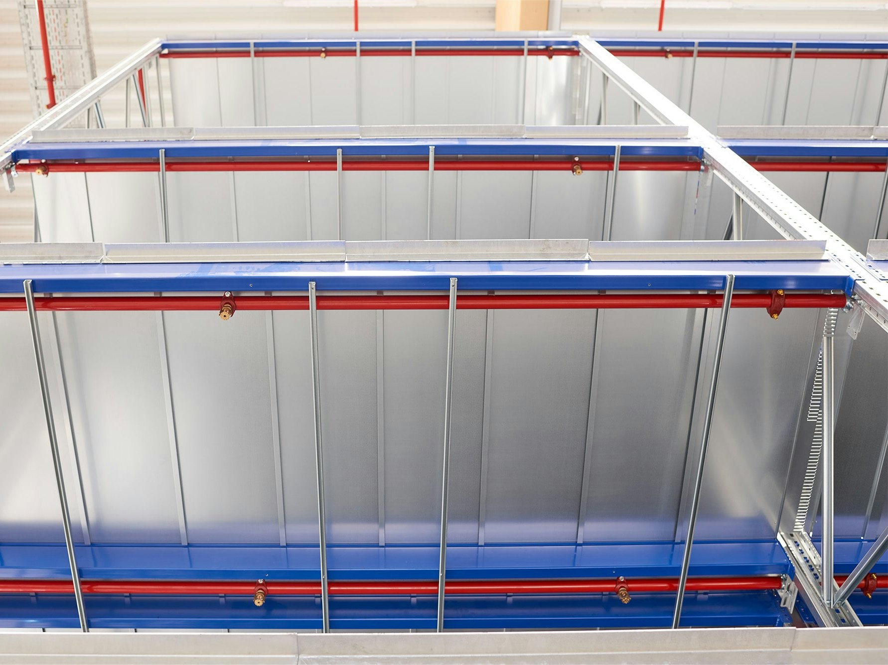 BITO Palettenregal mit Feuerlöschanlage