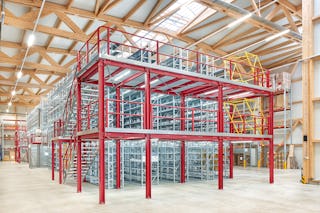 BITO Mehrgeschossanlage / Fachbodenregal