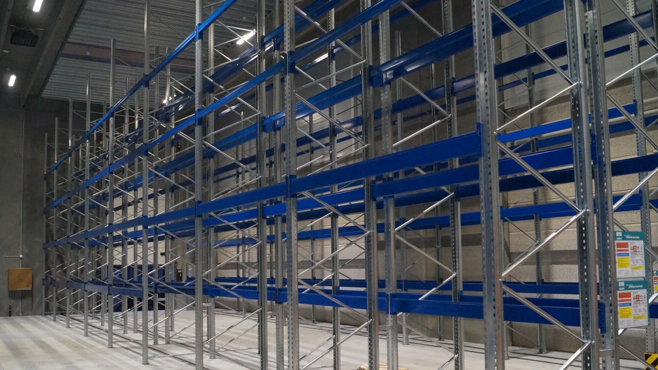 Ein neues Palettenlager