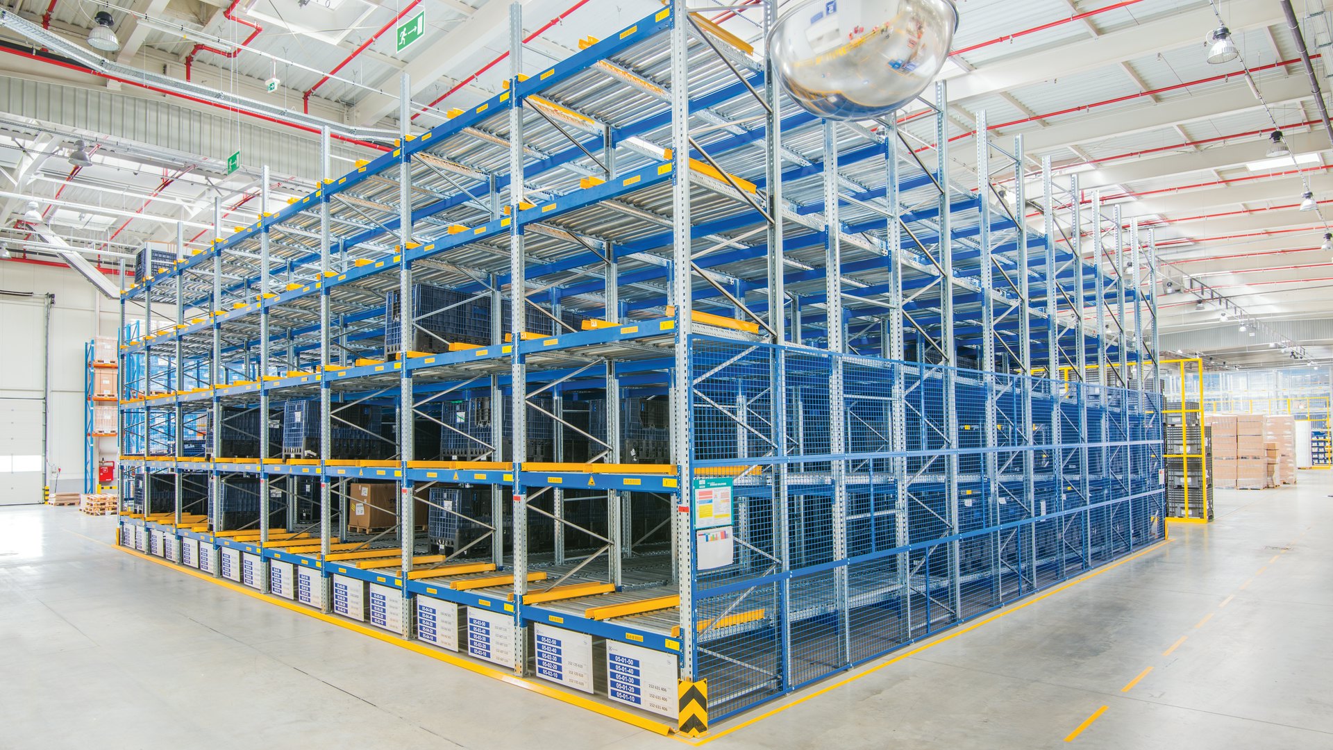 BITO PROflow Palettendurchlaufregal Palettendurchlaufregal