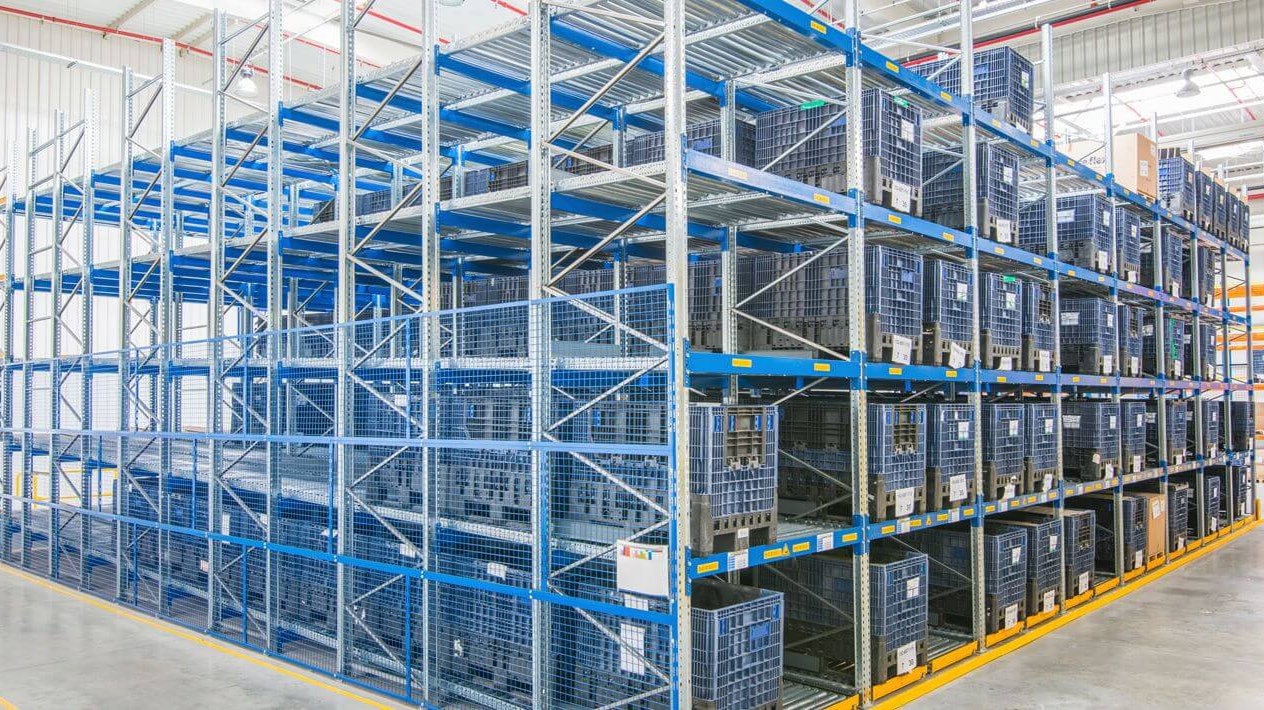 Palettendurchlaufregal