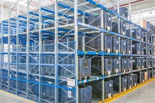 Palettendurchlaufregal