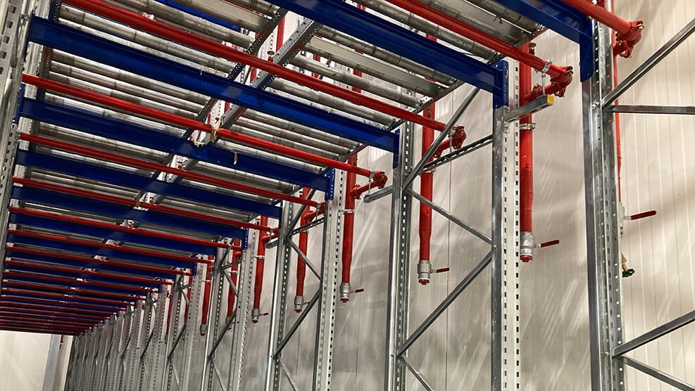 Palettendurchlaufregal