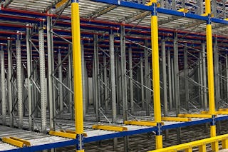 Palettendurchlaufregal