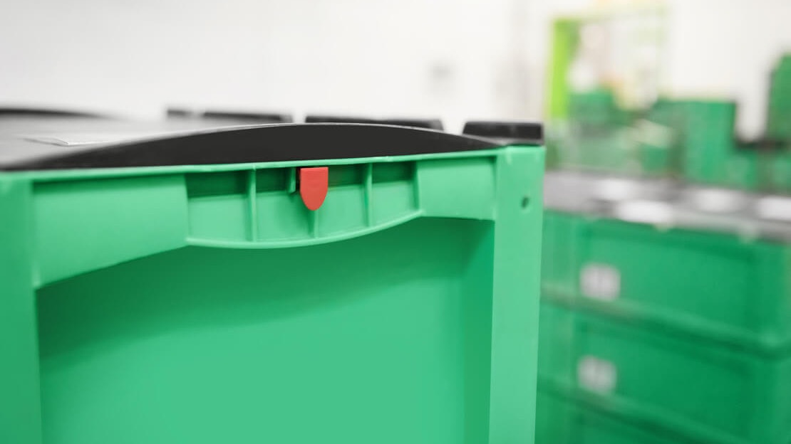 BITO Behälter mit einer Plombe