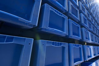 Ein automatisiertes Lager mit BITO Behältern