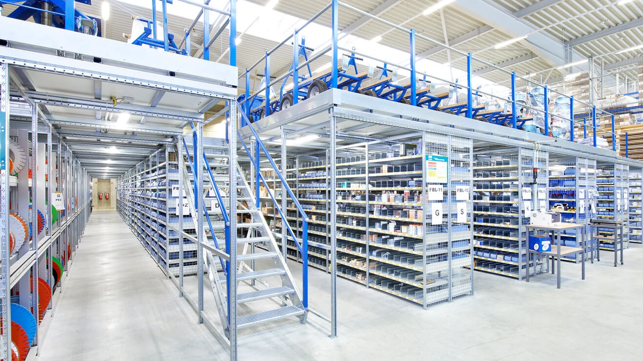 BITO Regallager in verschiedenen Varianten