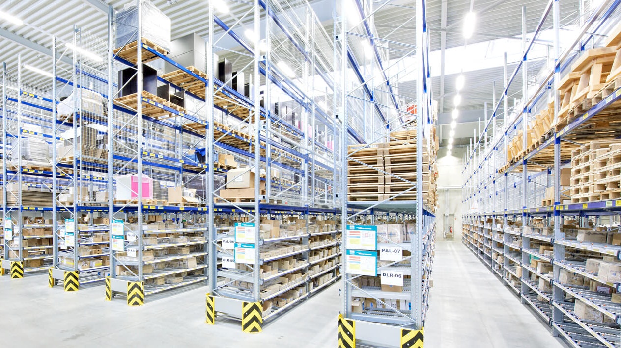 BITO Durchlauf- und Palettenregale