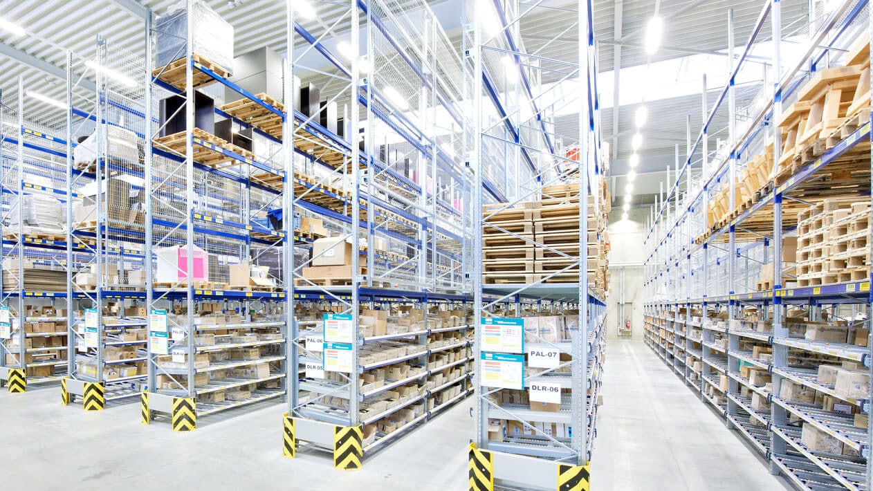 BITO Durchlauf- und Palettenregale