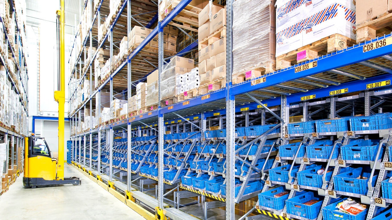 BITO Kleinteile- und Palettenregal