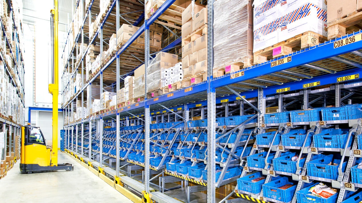 BITO Kleinteile- und Palettenregal