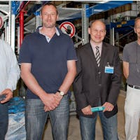 Mehrere Personen vor einem BITO Palettenregal