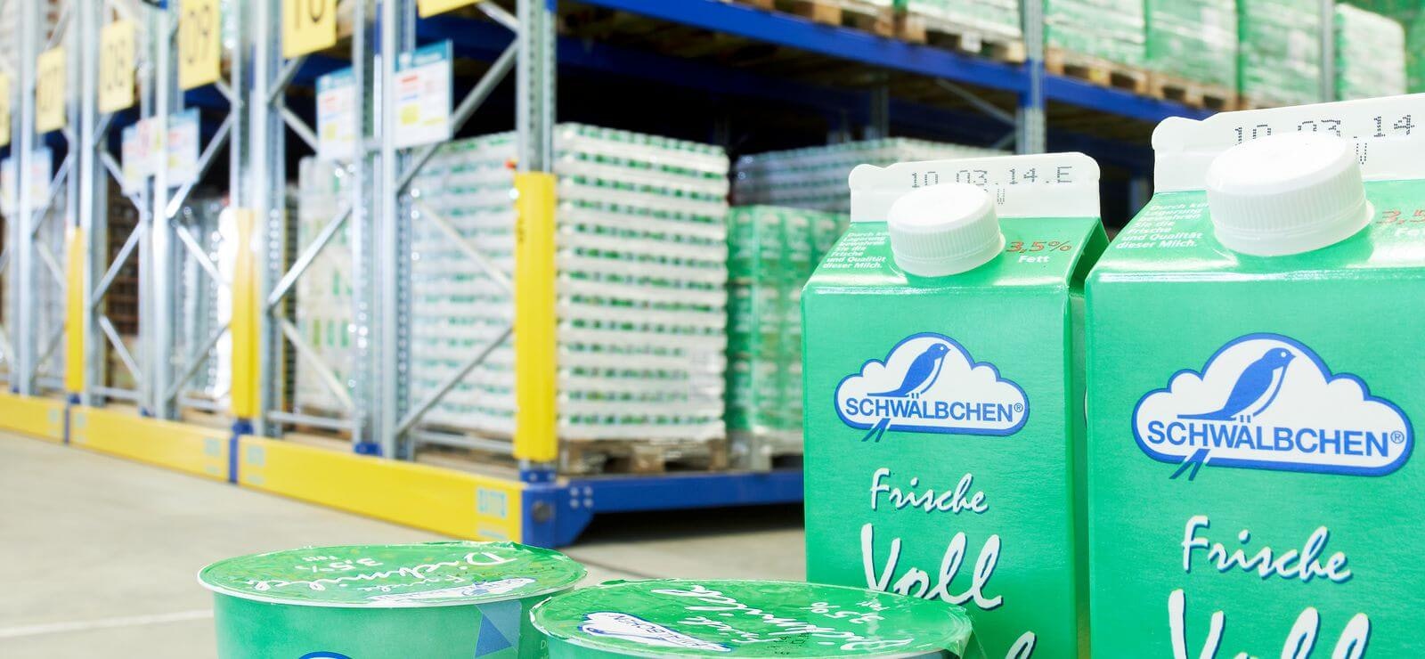 Verfahrbare BITO Palettenregale