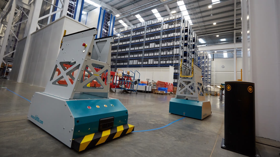 BITO LEO unterwegs im Lager