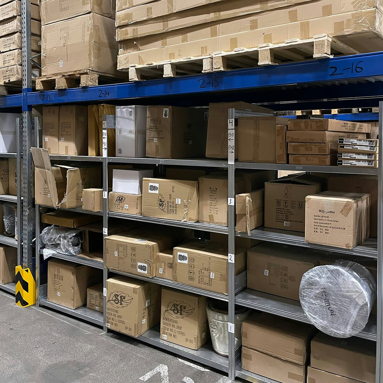 BITO Fachbodenregal und BITO Palettenregal