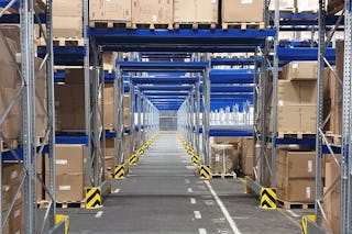 BITO Palettenregal mit Durchfahrt