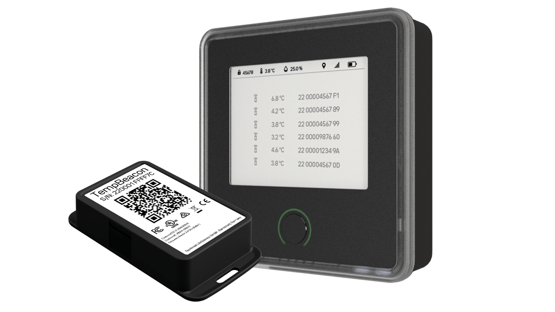 Beacon Monitoring Geräte zur Zustandsüberwachung in Lager- und Logistikumgebungen