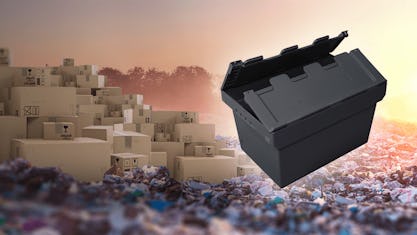 Durable grâce à des circuits de bacs réutilisables respectueux de l’environnement