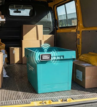 Echtzeit-Ortung für Behälter