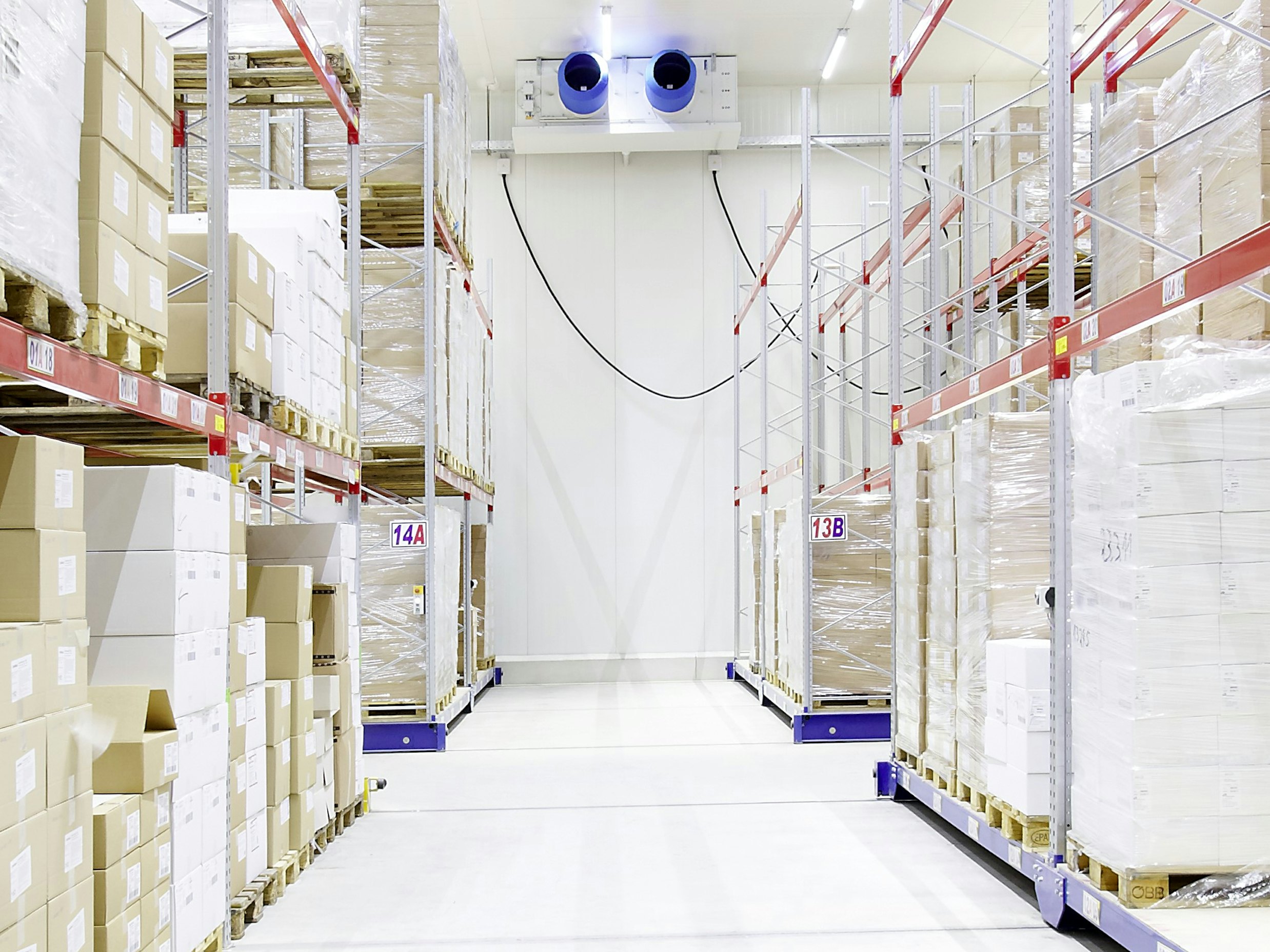 BITO mobil pallereol PROmobile BITO Regalsysteme für die Tiefkühllagerung.