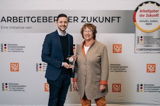 Bild Preisverleihung Arbeitgeber der Zukunft