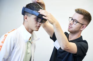 Vorführung am Ausbildungstag bei BITO