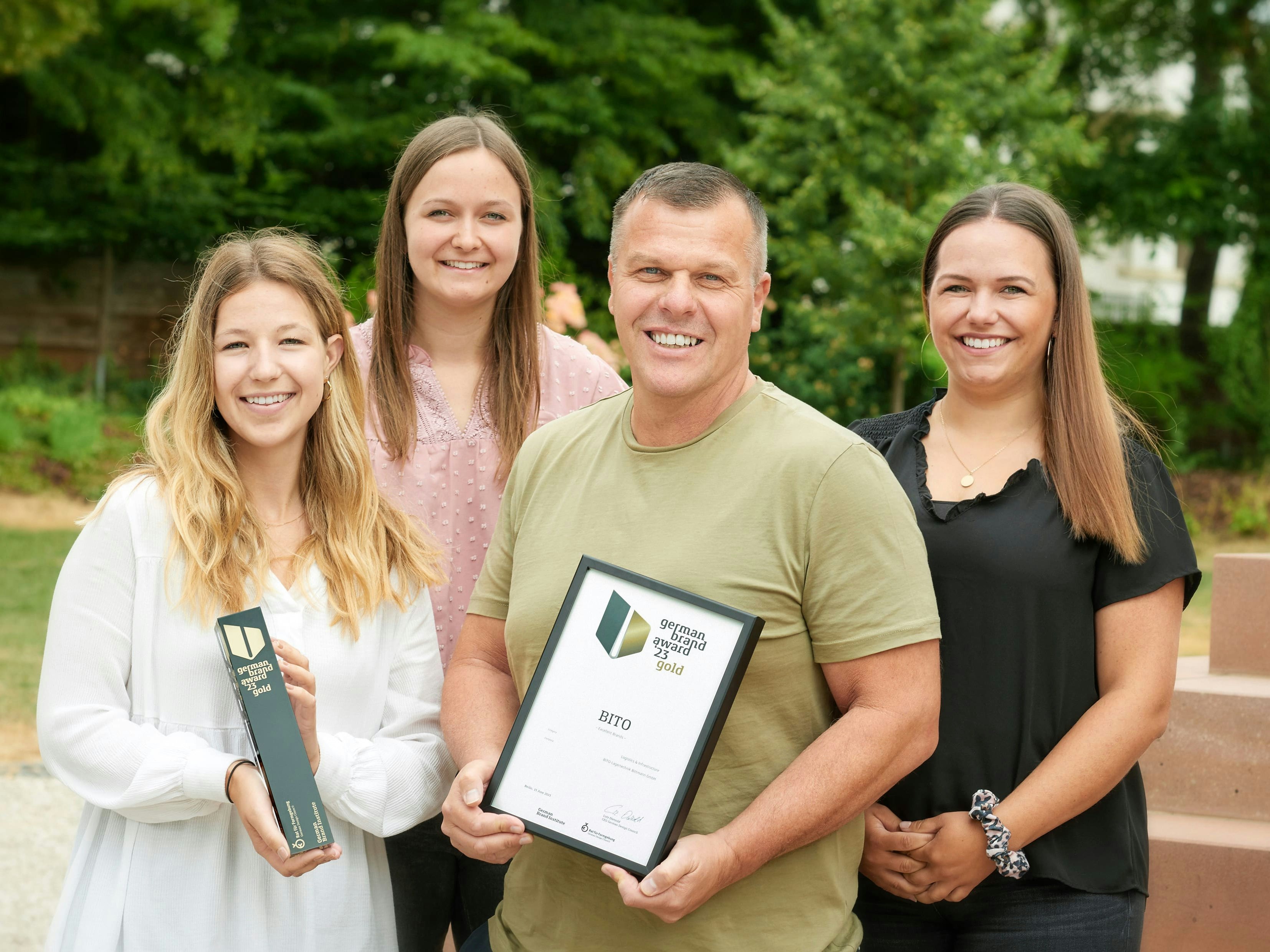 Das Team von BITO Marketing beim German Brand Award