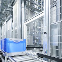 BITO Klappboxen EQ auf Rollenbahn