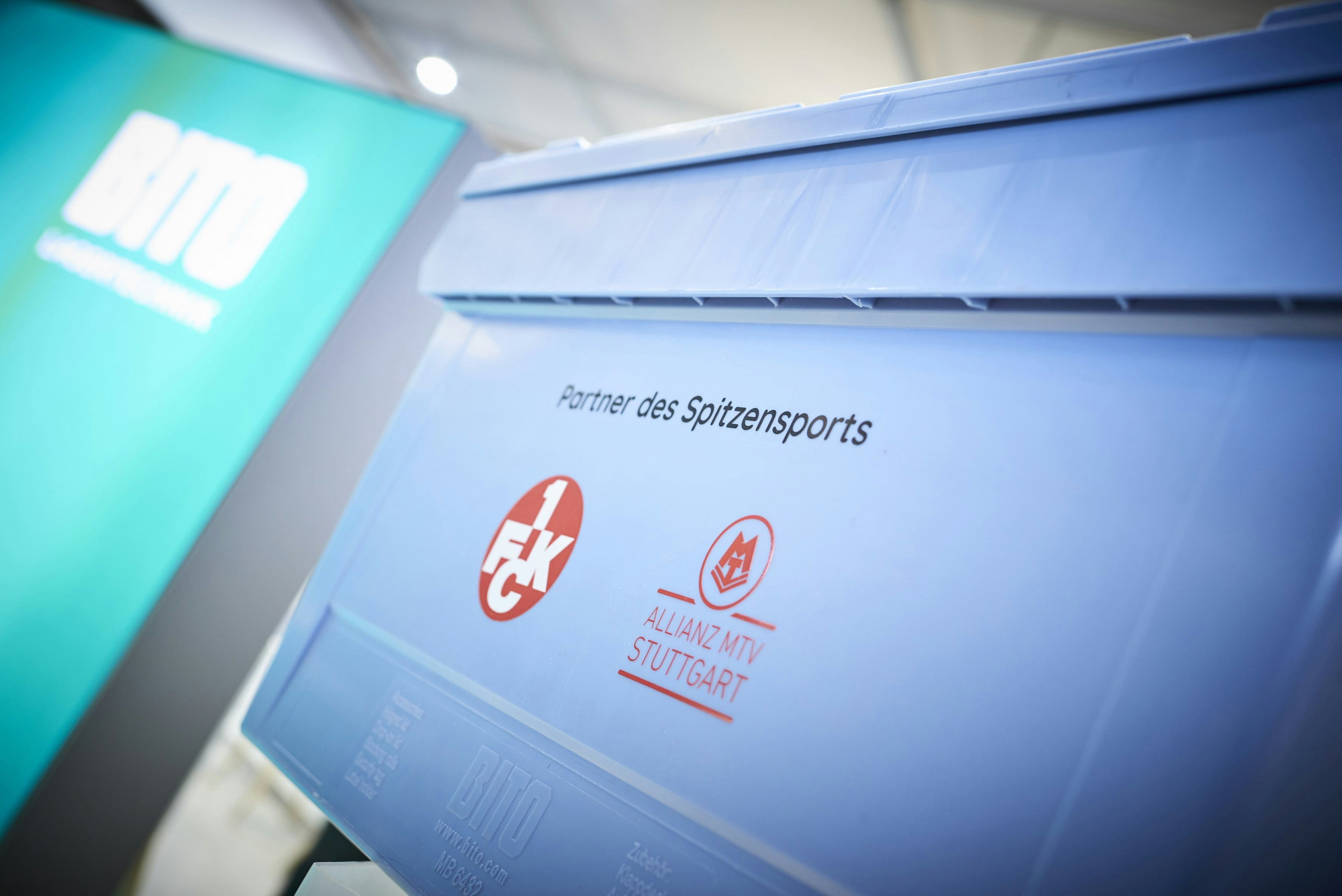 Fotorealistische Behälteraufdrucke BITO Behälter mit Aufdruck