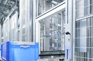 BITO Klappbox EQ auf Rollenbahn