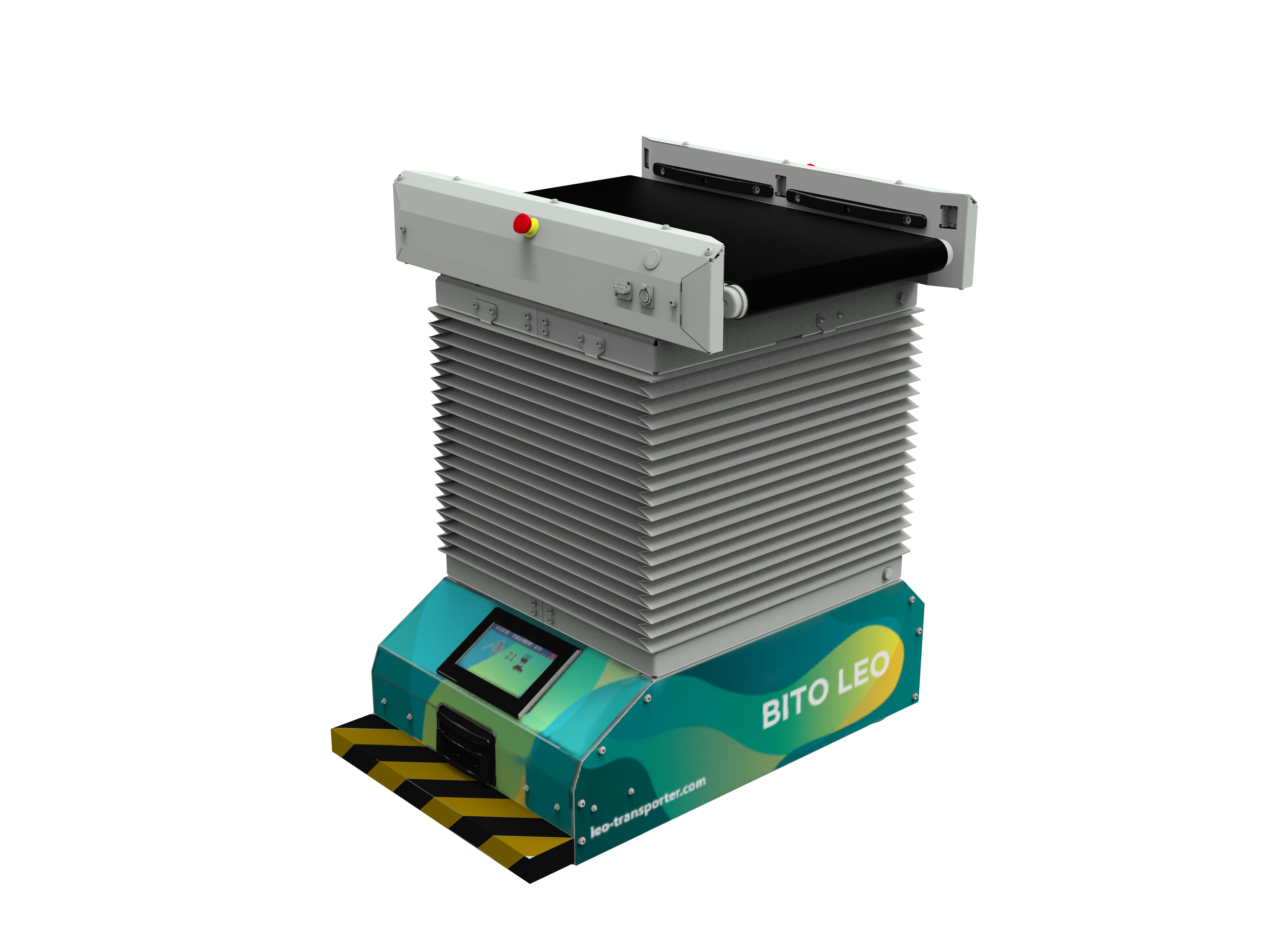 LEO flow 600 x 400 mit automatisiertem Hub BITO_LEO_flow_400_x_600_Hub