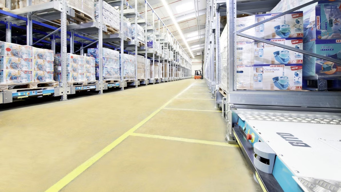 pallet shuttle systeem