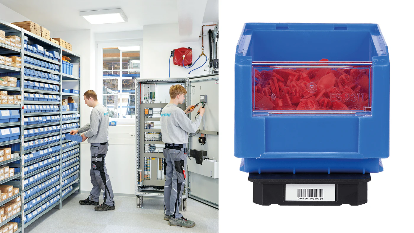 sensor meeting voorraad geeft exact aantal voorraad weer