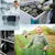 Trabajo, almacén y agricultura en un collage