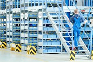 Anfahrschutz für BITO-Regale