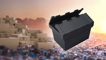 Mejora de la sostenibilidad con cajas y contenedores reutilizables, respetuosos con el medio ambiente