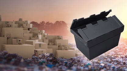 Durable grâce à des circuits de bacs réutilisables respectueux de l’environnement