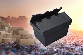 Mehrwegbehälter MB Eco im Kreislauf des Recyclingsystems